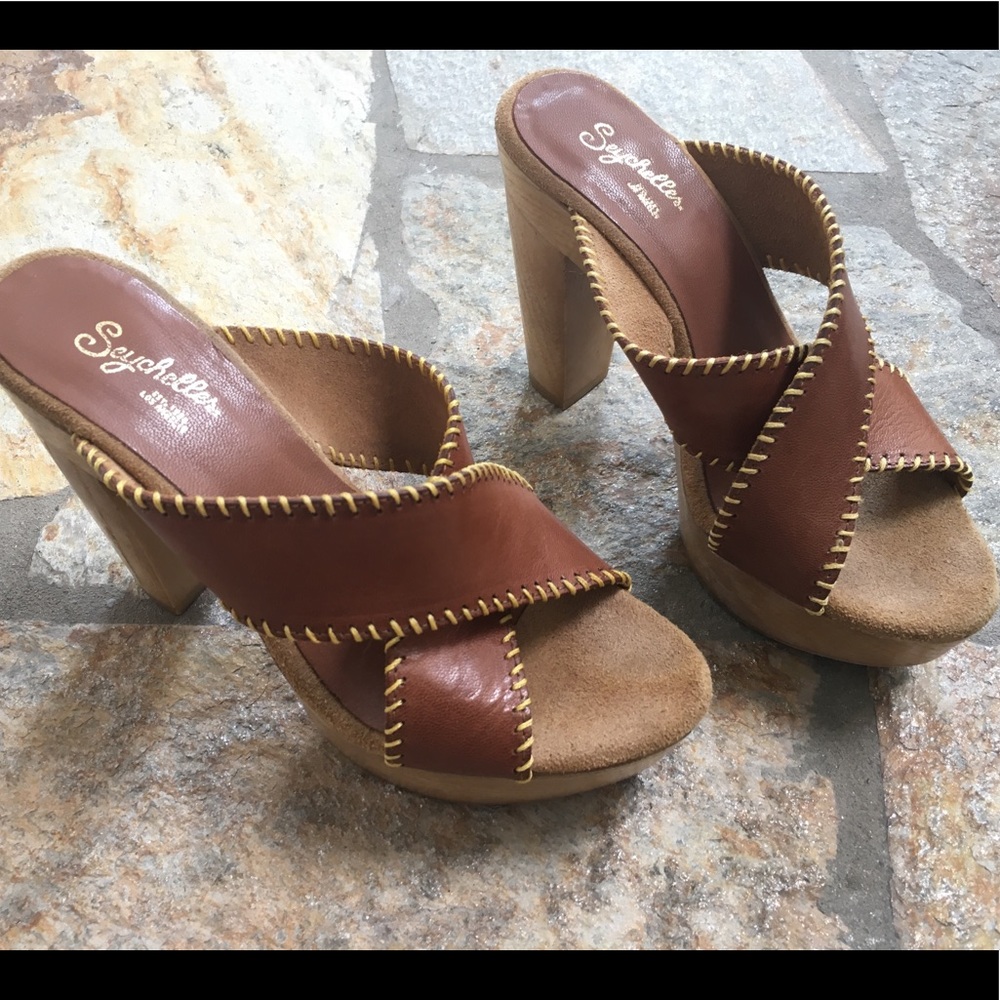 Seychelles Regency Platform Mule Sandals